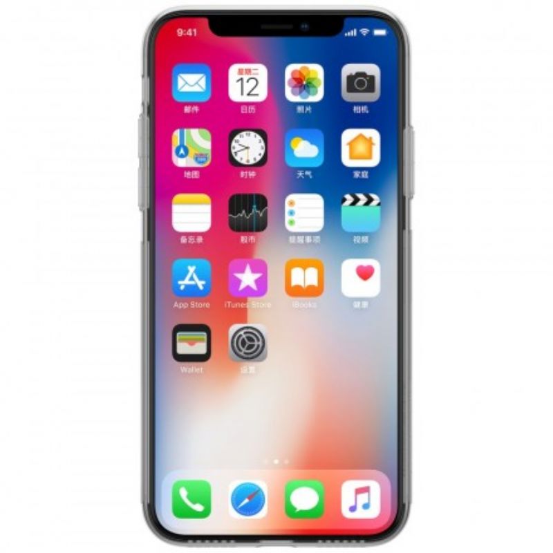 Mobilcover iPhone X / XS Transparent Nillkin