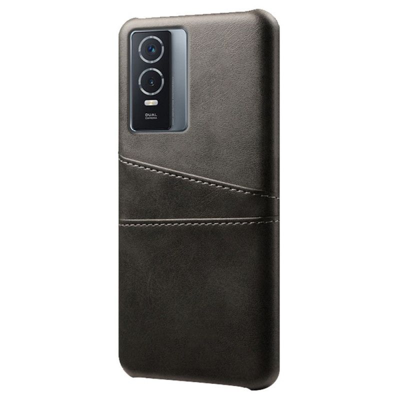 Cover Vivo Y76 5G Dobbelt Kortholder