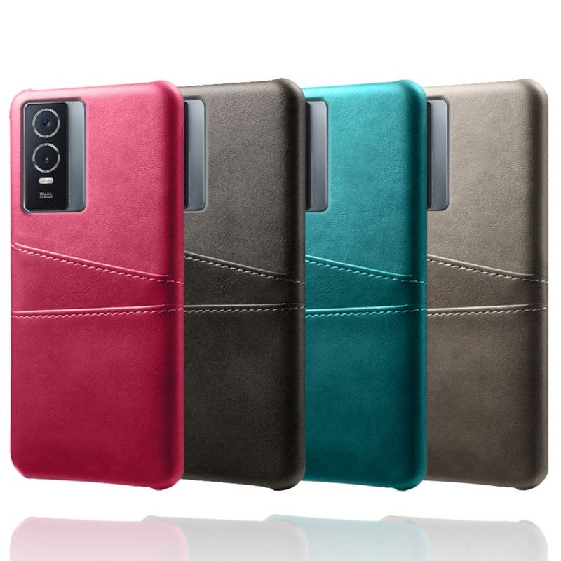 Cover Vivo Y76 5G Dobbelt Kortholder