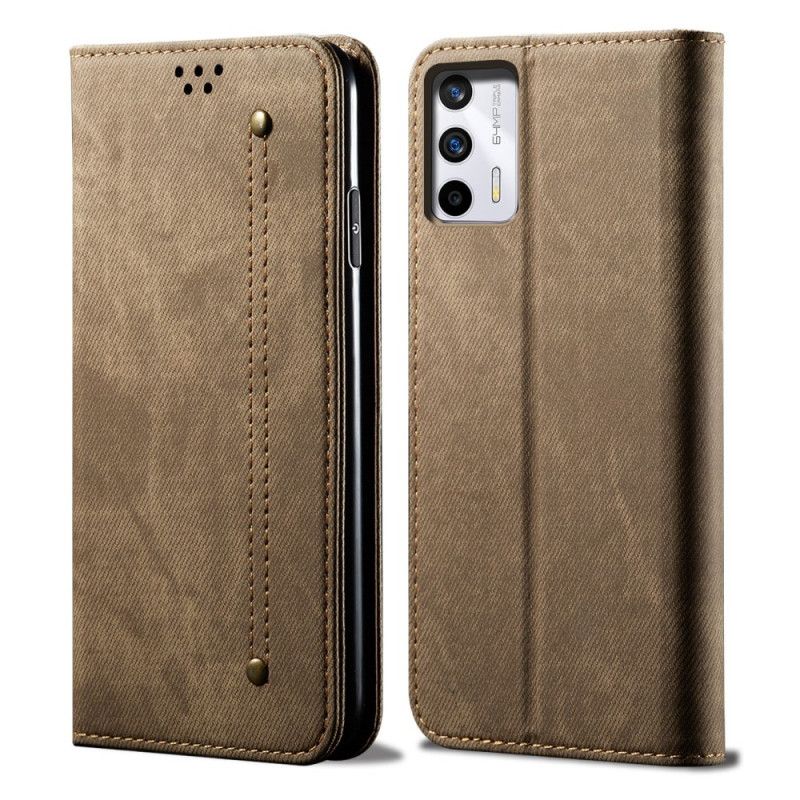 Cover Realme GT 5G Flip Cover Denimstof