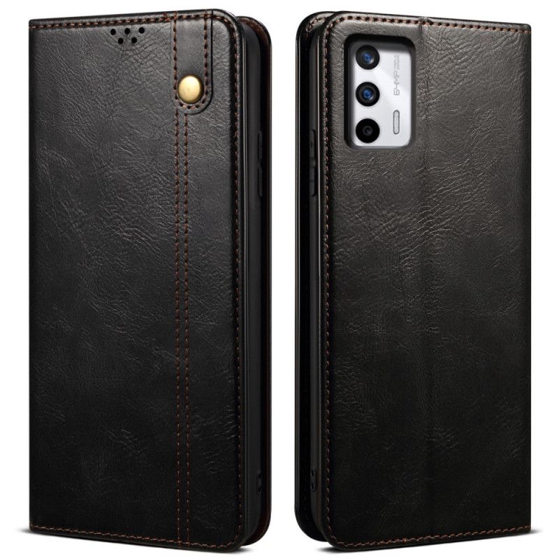 Cover Realme GT 5G Flip Cover Vokset Kunstlæder