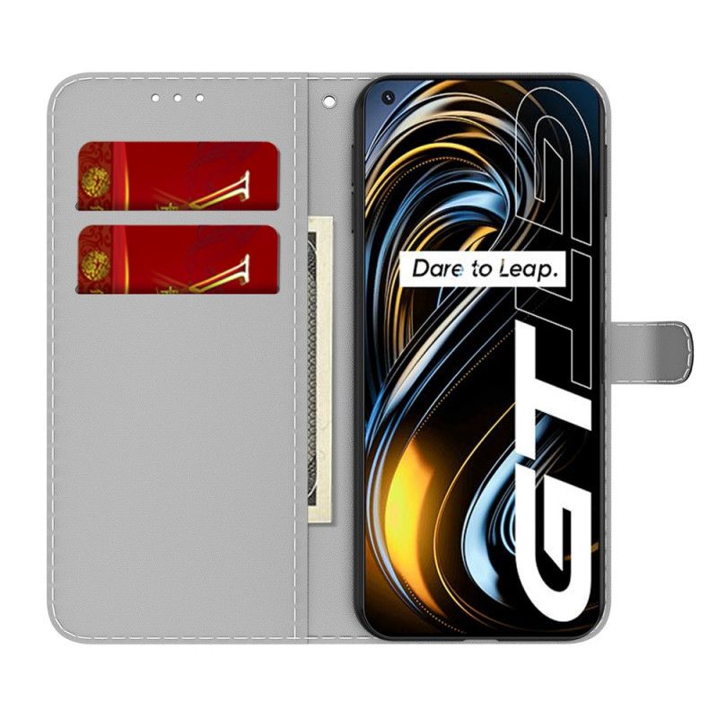 Flip Cover Realme GT 5G Akvarel