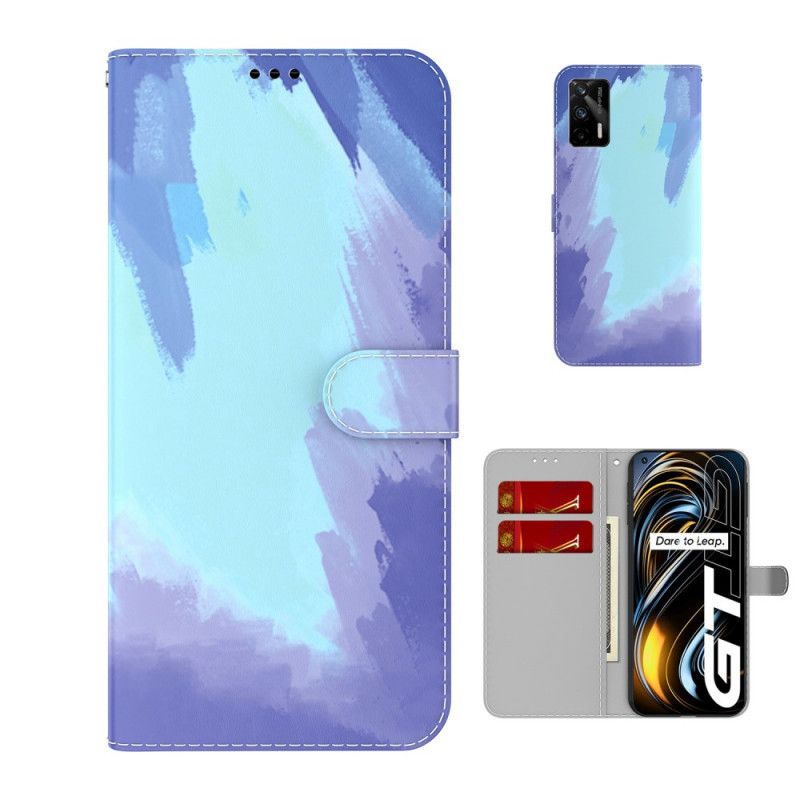 Flip Cover Realme GT 5G Akvarel