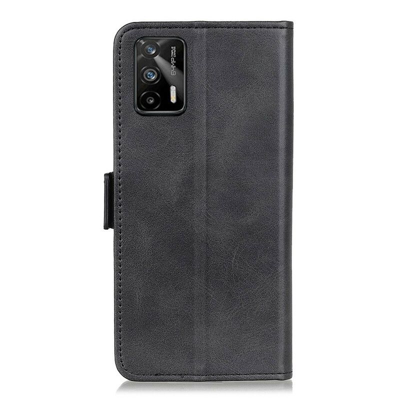 Flip Cover Realme GT 5G Læder Cover Dobbeltklap