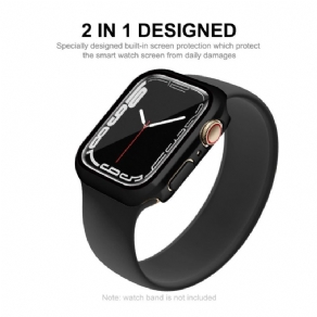 Apple Watch Series 7 41Mm Enkay Hat Prince Urkasse Hærdet Glas Galvanisering