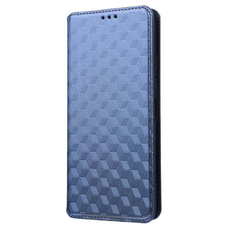 Cover Vivo Y22s Flip Cover 3d Tekstur