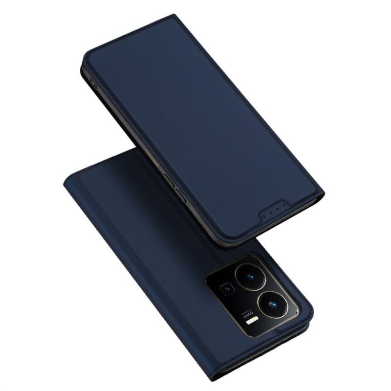 Cover Vivo Y22s Flip Cover Skin Pro Dux Ducis