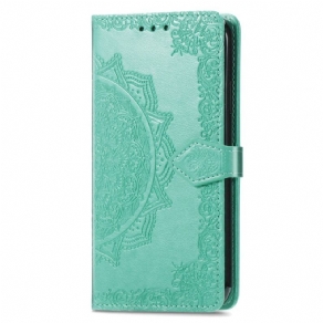 Flip Cover Vivo Y22s Barok-mandala