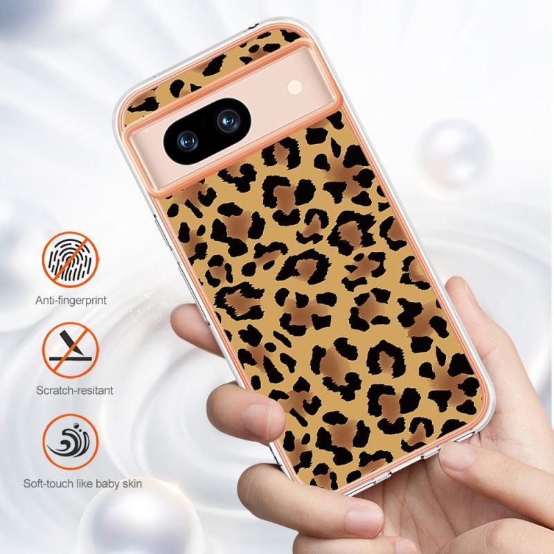 Cover Google Pixel 8a Leopardtryk