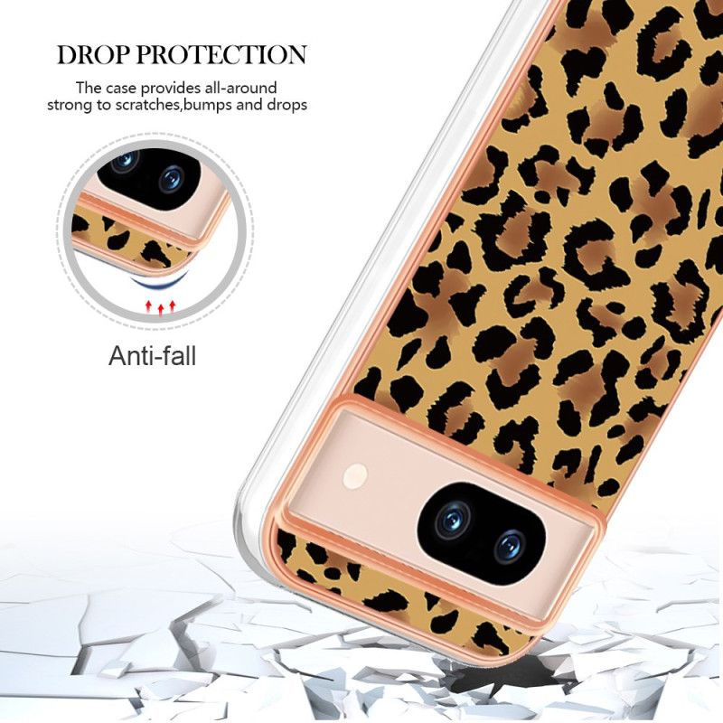 Cover Google Pixel 8a Leopardtryk