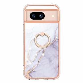 Cover Google Pixel 8a Marmor Style Support Ring