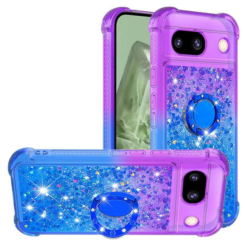 Cover Til Google Pixel 8a Glitter Gradient Support Ring