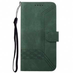 Flip Cover Google Pixel 8a Frise- Og Stropliner