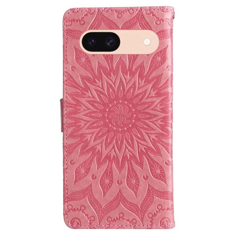 Flip Cover Google Pixel 8a Mandala Med Rem