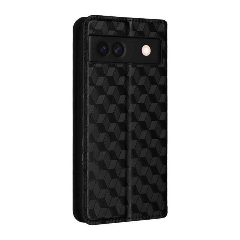 Flip Cover Til Google Pixel 8a 3d Diamanter