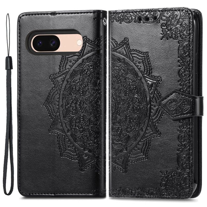 Flip Cover Til Google Pixel 8a Barok Mandala