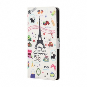 Flip Cover Til Google Pixel 8a Jeg Elsker Paris