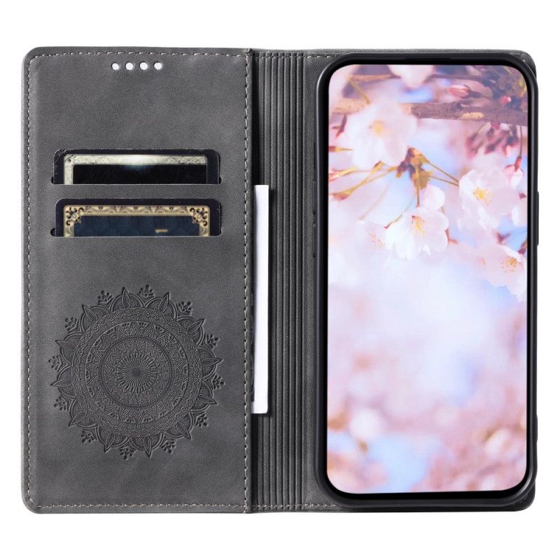 Flip Cover Til Google Pixel 8a Mandala Ruskindseffekt