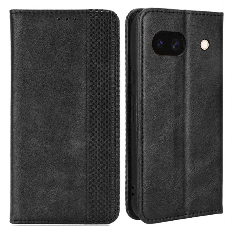 Flip Cover Til Google Pixel 8a Retro Tegnebog