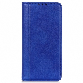 Læder Cover Google Pixel 8a Telefon Etui Litchi Texture Split Læder