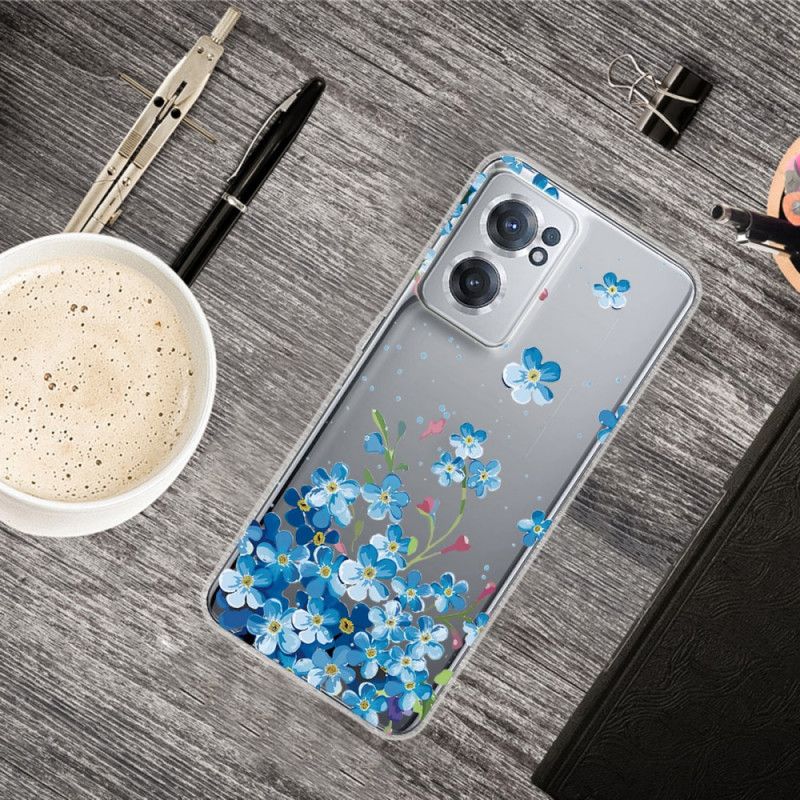 Cover OnePlus Nord CE 2 5G Blå Blomster