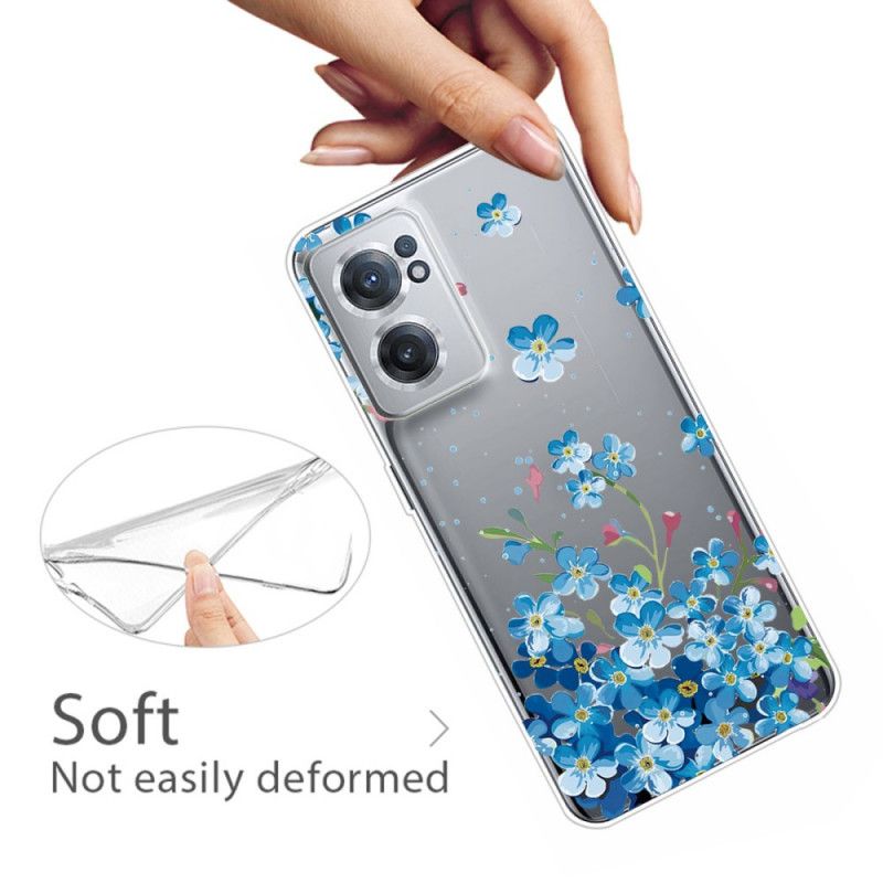 Cover OnePlus Nord CE 2 5G Blå Blomster