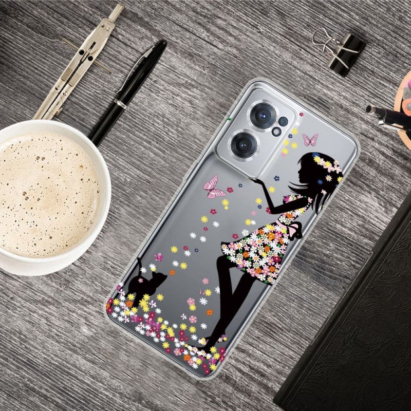 Cover OnePlus Nord CE 2 5G Blomsterkjole