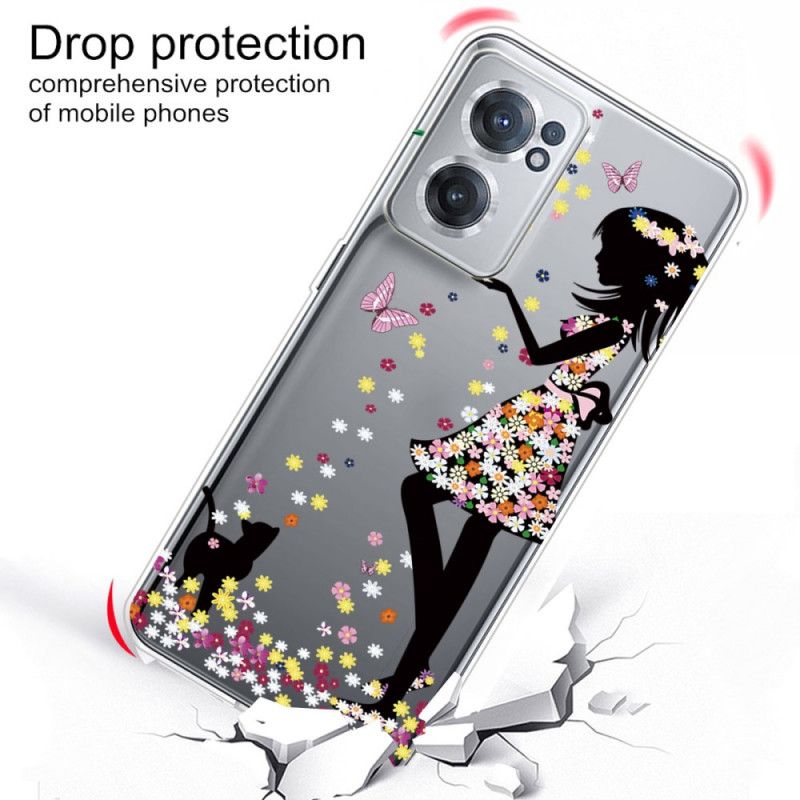 Cover OnePlus Nord CE 2 5G Blomsterkjole