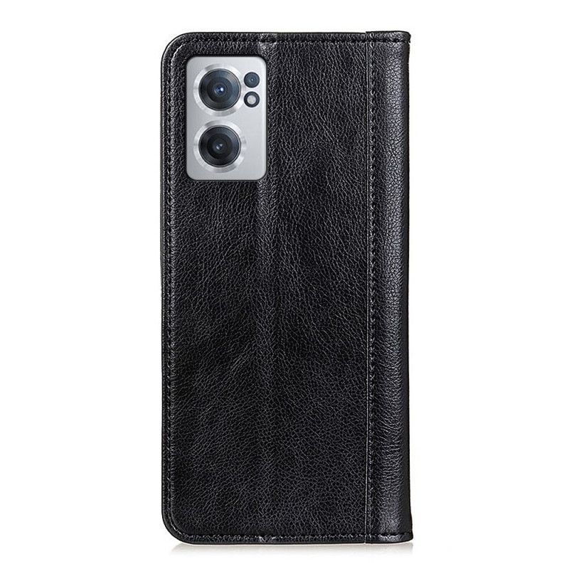 Cover OnePlus Nord CE 2 5G Flip Cover Imiteret Læder