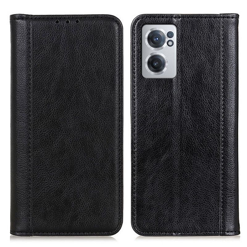 Cover OnePlus Nord CE 2 5G Flip Cover Imiteret Læder