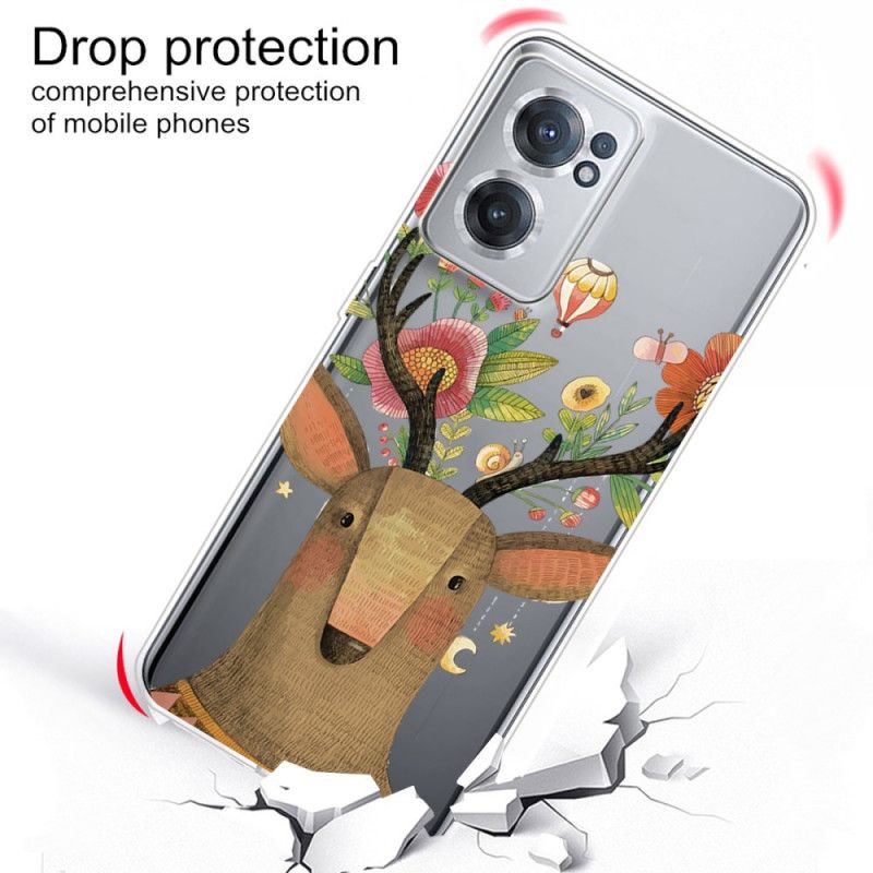 Cover OnePlus Nord CE 2 5G Hjorte I Blomster