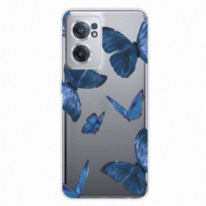 Cover OnePlus Nord CE 2 5G Mørke Sommerfugle