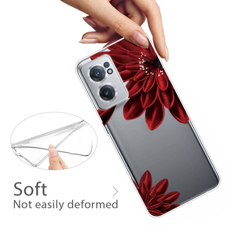 Cover OnePlus Nord CE 2 5G Scarlet Blomst