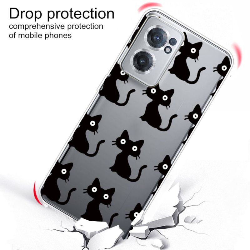 Cover OnePlus Nord CE 2 5G Sorte Katte