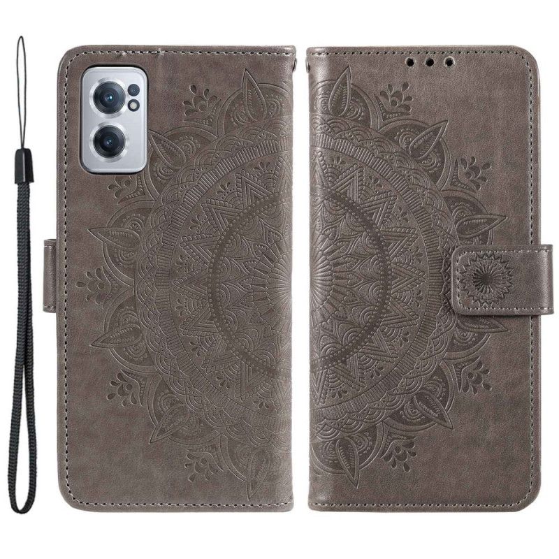 Flip Cover OnePlus Nord CE 2 5G Blomstermandala