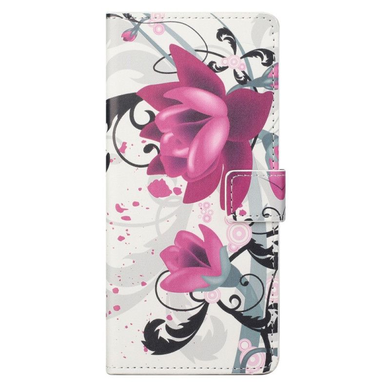 Flip Cover OnePlus Nord CE 2 5G Blomstrende