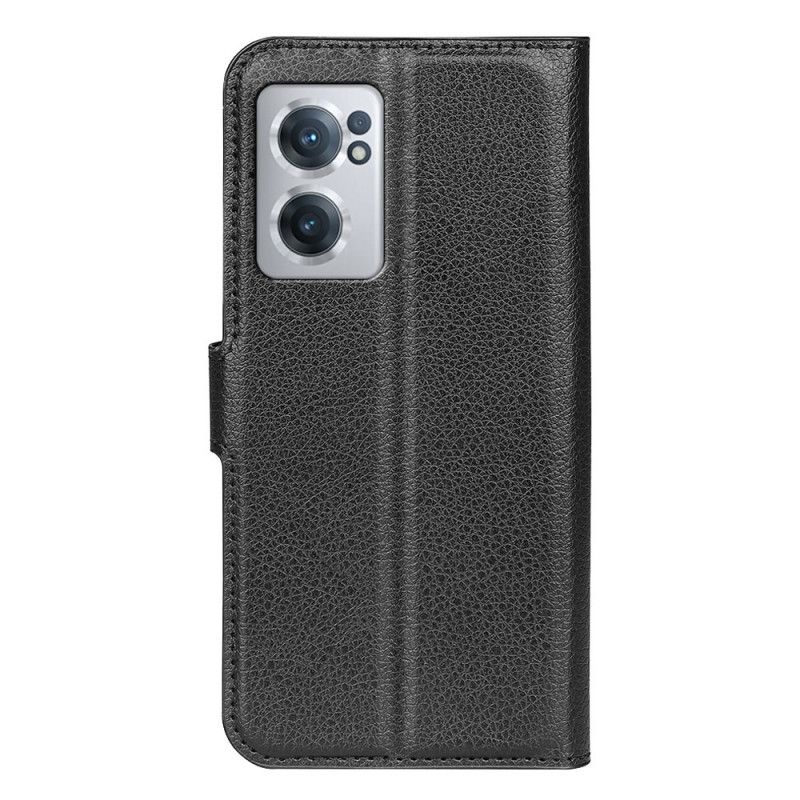 Flip Cover OnePlus Nord CE 2 5G Faux Læder Litchi