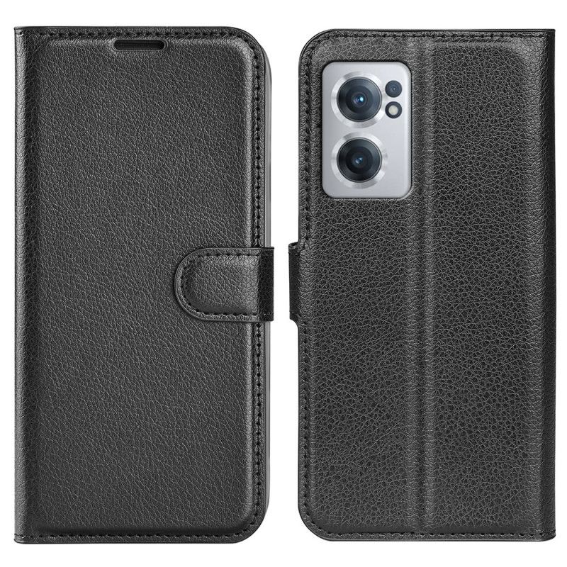 Flip Cover OnePlus Nord CE 2 5G Faux Læder Litchi