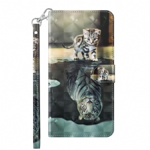 Flip Cover OnePlus Nord CE 2 5G Fremtidens Tiger