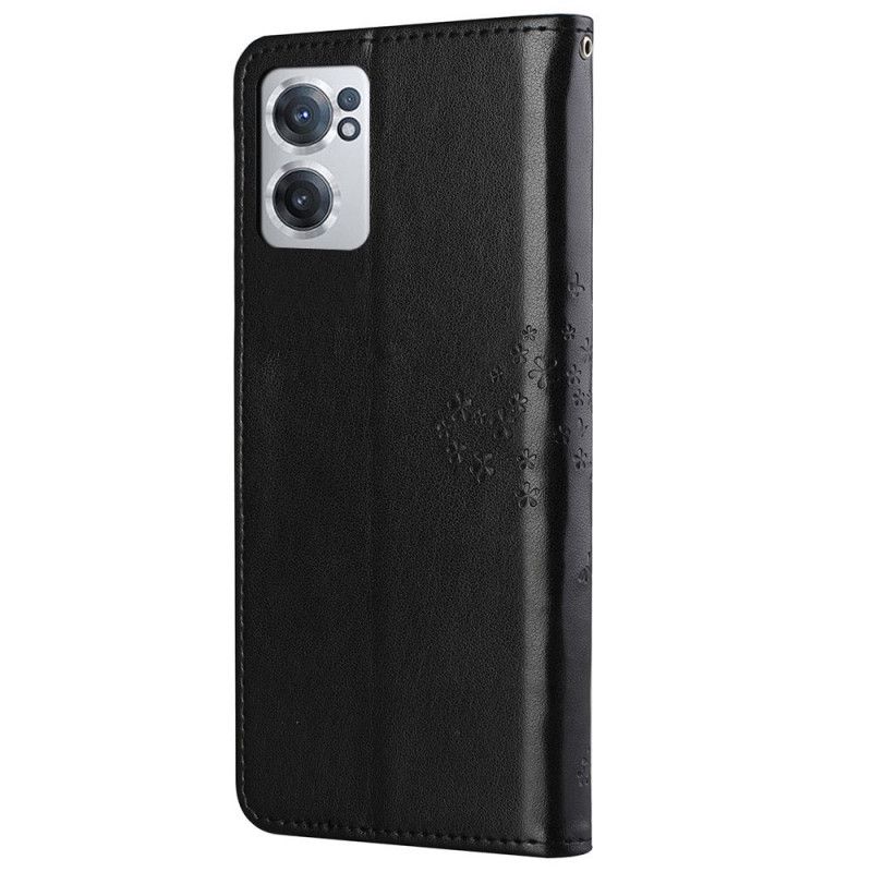 Flip Cover OnePlus Nord CE 2 5G Graveret Træ