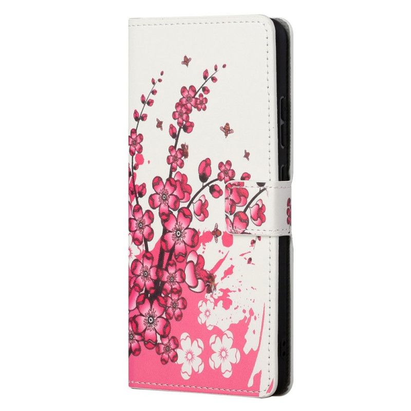 Flip Cover OnePlus Nord CE 2 5G Kirsebærblomst