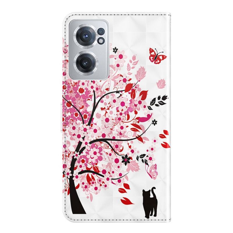 Flip Cover OnePlus Nord CE 2 5G Kirsebærblomst