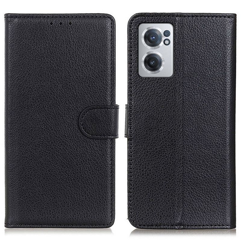 Flip Cover OnePlus Nord CE 2 5G Lichi Tekstur