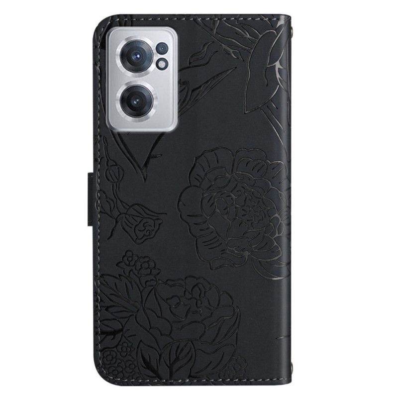 Flip Cover OnePlus Nord CE 2 5G Pung Med Sommerfugletryk