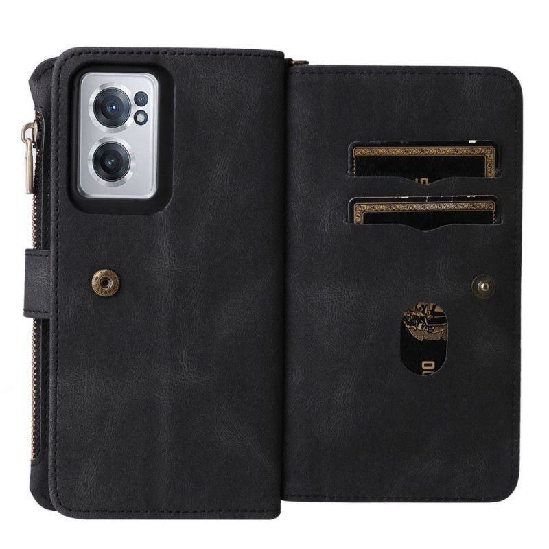 Flip Cover OnePlus Nord CE 2 5G Punge Etui Med Snor Thong Wallet