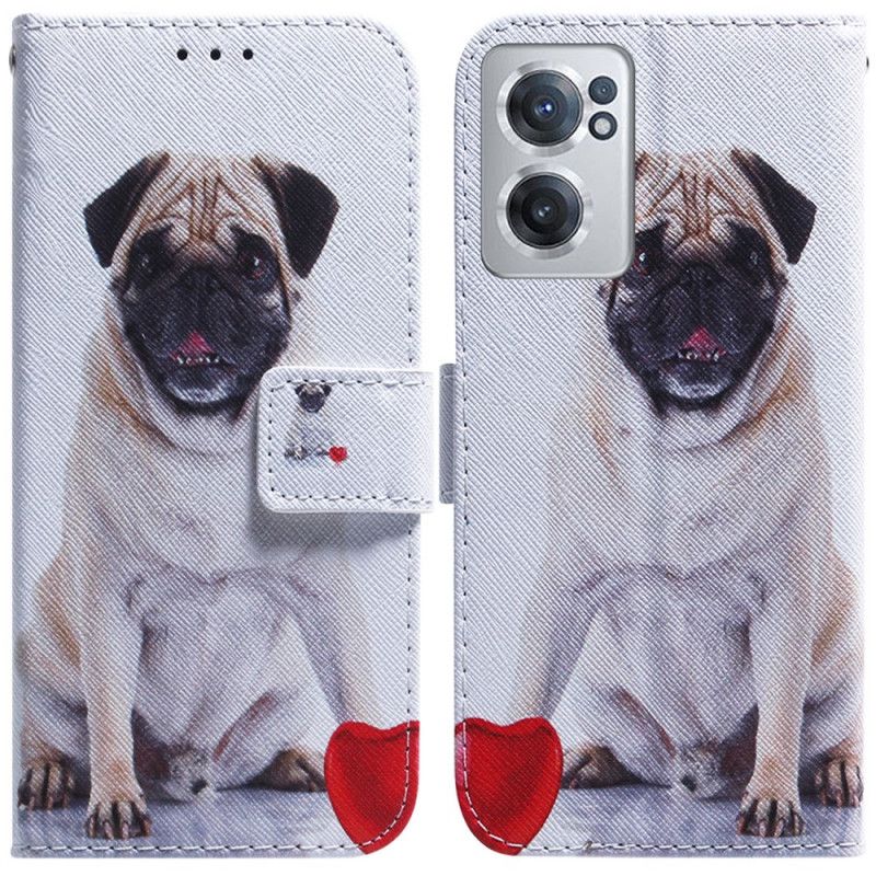 Flip Cover OnePlus Nord CE 2 5G Tender Pug