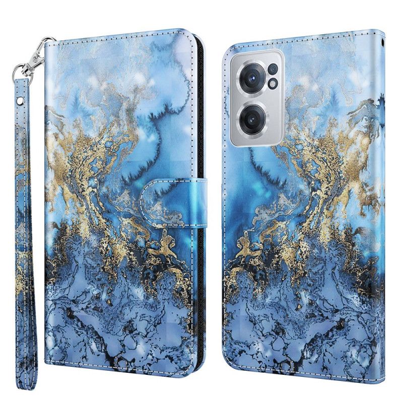 Flip Cover OnePlus Nord CE 2 5G Vandtekstur