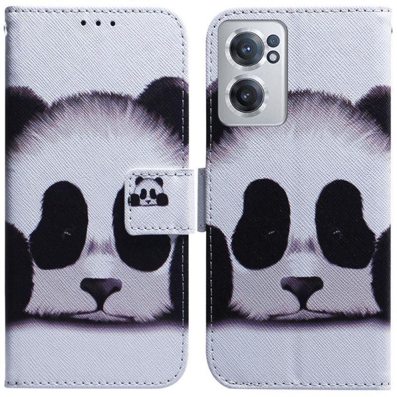 Læder Cover OnePlus Nord CE 2 5G Trist Panda