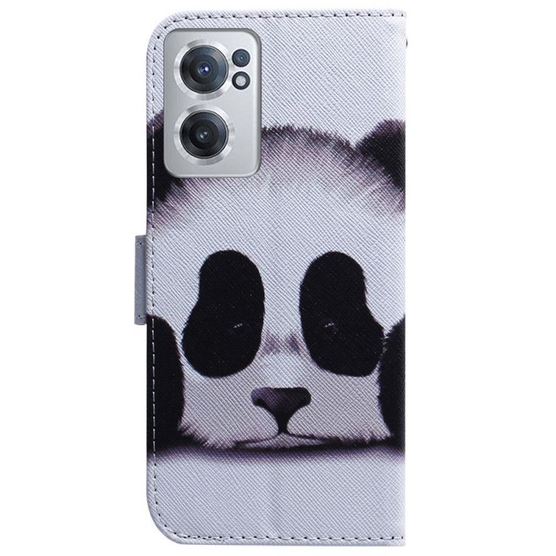 Læder Cover OnePlus Nord CE 2 5G Trist Panda