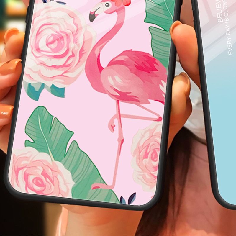 Cover Huawei Pura 70 Pro Telefon Etui Lyserøde Blomster Af Hærdet Glas